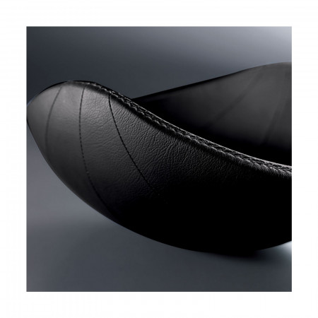 Centrepiece - colour Black - finish Leather