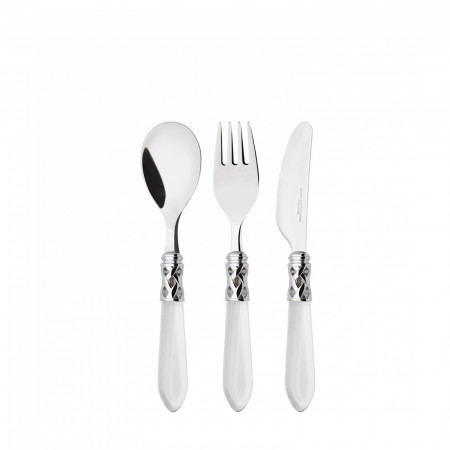 Baby cutlery set ( 3 pcs) - colour Transparent - finish Transparent