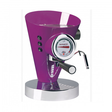 Espresso coffee machine - colour Lilac - finish Plain