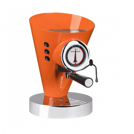 Evolution coffee machine - colour Orange - finish Plain