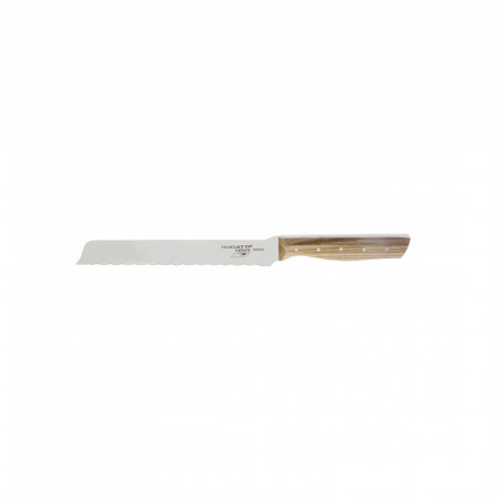 Bread knife - colour Bleached Ash - finish Whitewashed