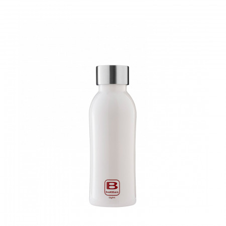 B Bottles LIGHT 530 ml - colore Bianco - finitura Tinta unita