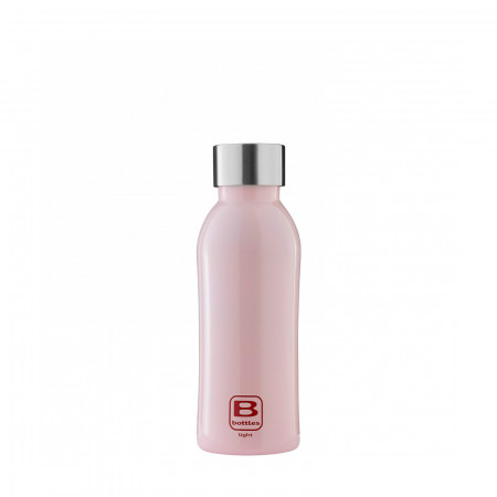 B Bottles LIGHT 530 ml - colour Pink - finish Plain