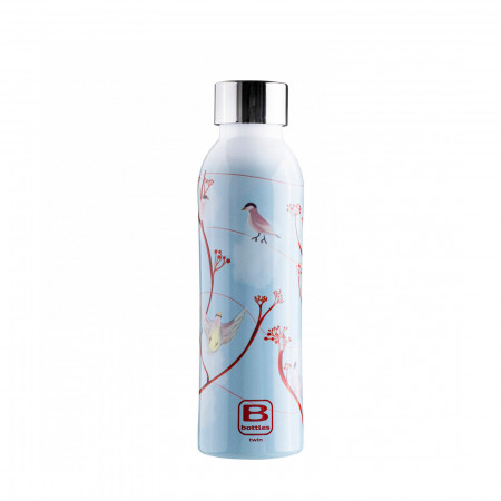 B Bottles TWIN 500 ml - colour Birds - finish Decorated