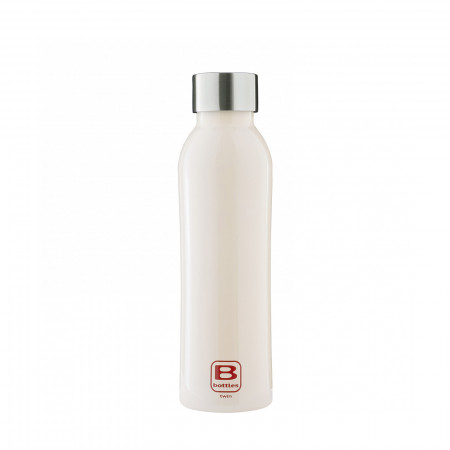 B Bottles TWIN 500 ml - colore Crema - finitura Tinta unita