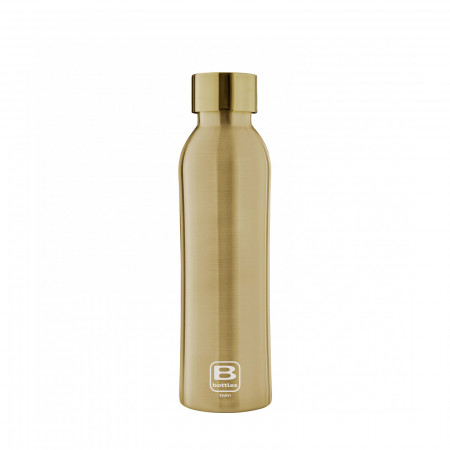 B Bottles TWIN 500 ml - colour Gold - finish Glazed