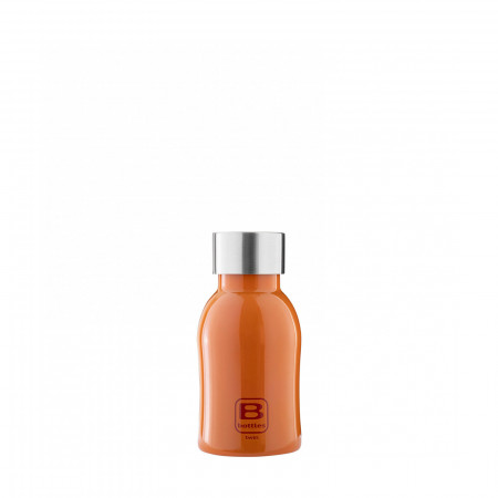 B Bottles TWIN 250 ml - colour Orange - finish Plain