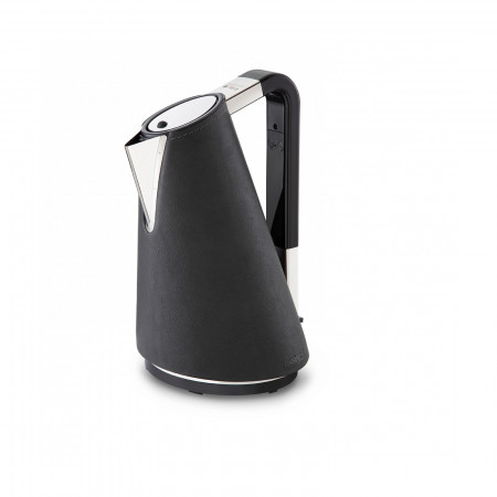 Vera Easy Kettle - colour Grey - finish Leather