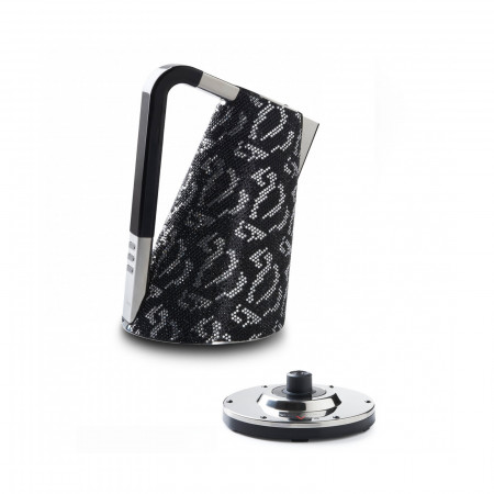 Electronic Kettle - colour Black - finish Sparkle if crystals