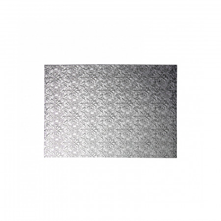 Table cloth - colour Silver - finish Dévoré