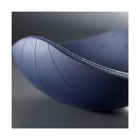 Centro Tavola - colore Blu - finitura Pelle