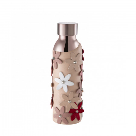 B Bottles TWIN 500 ml - colour Rose Gold - finish Leather