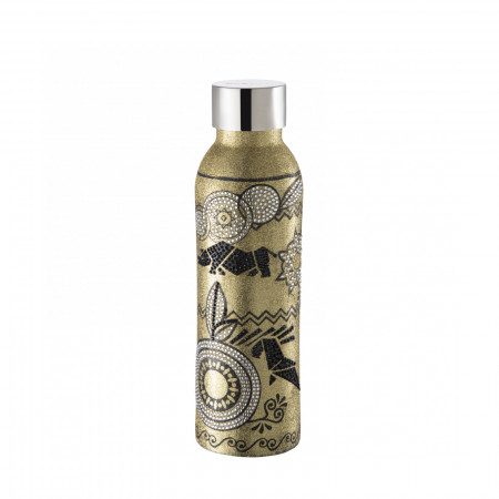 B Bottles TWIN 500 ml - colour Gold - finish Sparkle if crystals