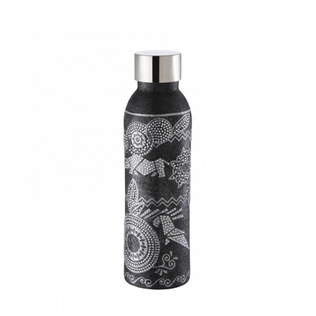 B Bottles TWIN 500 ml - colour Black - finish Sparkle if crystals