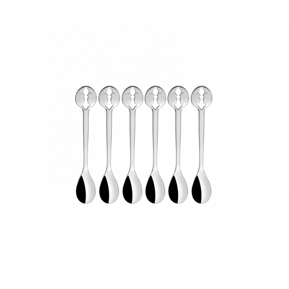 Kiss Cutlery - 6-pieces Moka Spoons Set in Gift-box