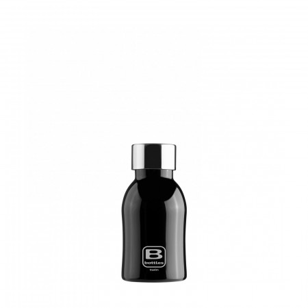 B Bottles TWIN 250 ml - colore Nero Piano - finitura Tinta unita