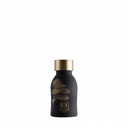 B Bottles TWIN 250 ml - colour Leaves Gold - finish Decorated
