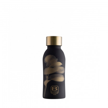 B Bottles TWIN 350 ml - colore Leaves Gold - finitura Decorato