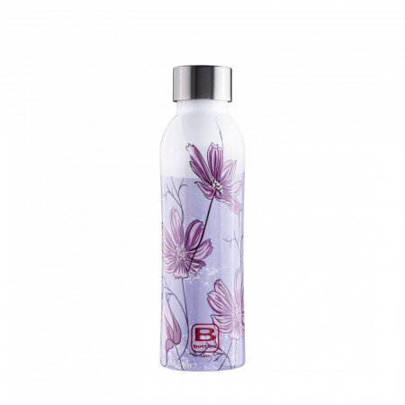 B Bottles TWIN 500 ml - colour Lilies - finish Decorated
