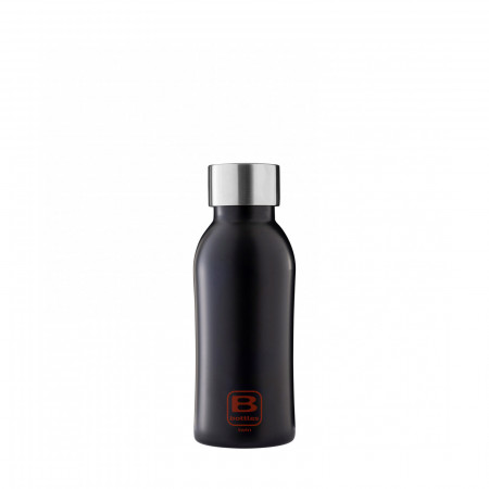 B Bottles TWIN 350 ml - colore Nero - finitura Opaco