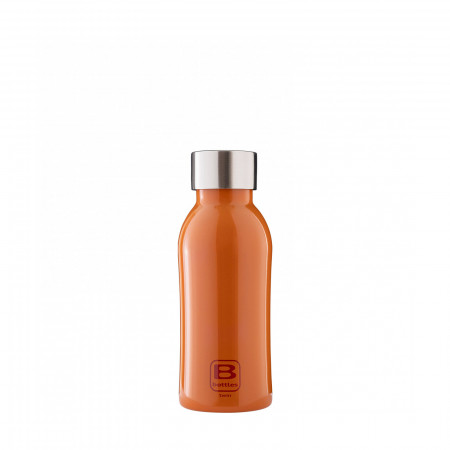B Bottles TWIN 350 ml - colour Orange - finish Plain