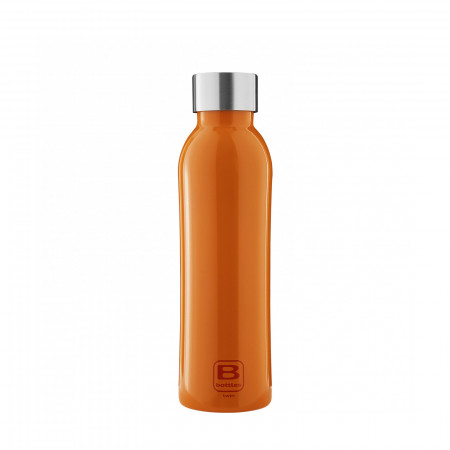 B Bottles TWIN 500 ml - colour Orange - finish Plain