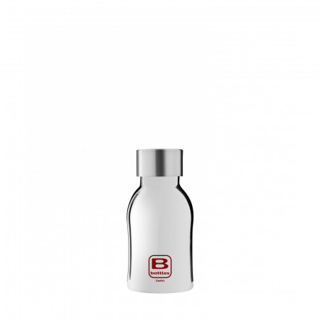 B Bottles TWIN 250 ml - colore Silver - finitura Tinta unita
