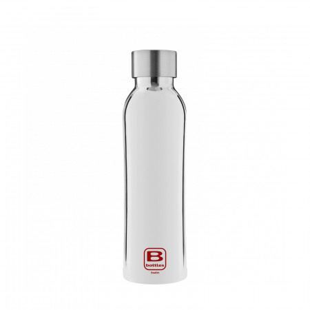 B Bottles TWIN 500 ml - colore Silver - finitura Tinta unita