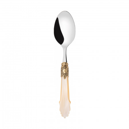 Table spoon - colour Ivory - finish Nacreous