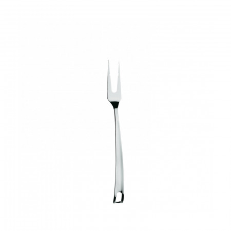 Vegetable and meat serving fork - colour Steel - finish Shining