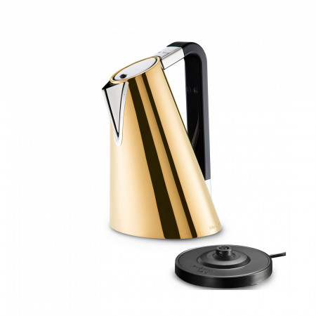 Electric Kettle - colour Gold - finish PVD Finishing