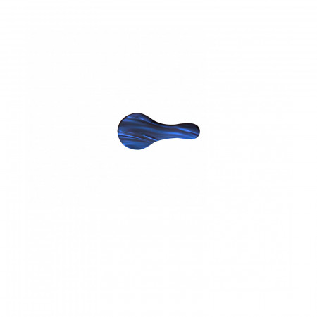 Chopstick set support - colour Blue - finish Nacreous