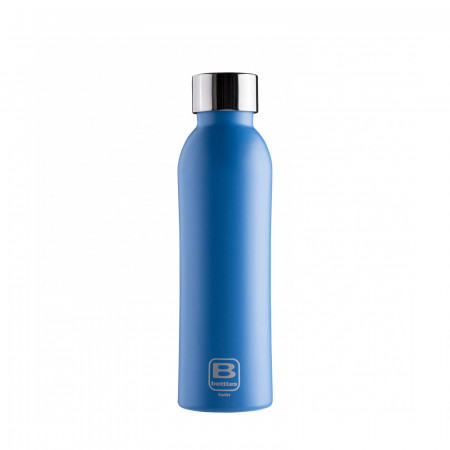 B Bottles TWIN 500 ml - colour Cinqueterre Blue - finish Sandblasted