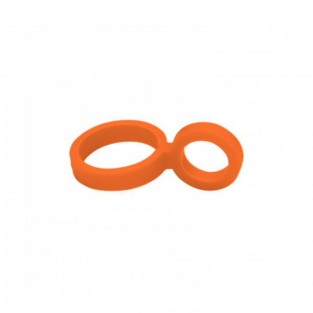 B Loop - colore Arancio - finitura Opaco