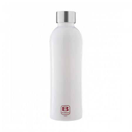 B Bottles TWIN 800 ml - colore Bianco - finitura Tinta unita