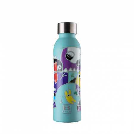 B Bottles TWIN 500 ml - colour Multicolor - finish Decorated