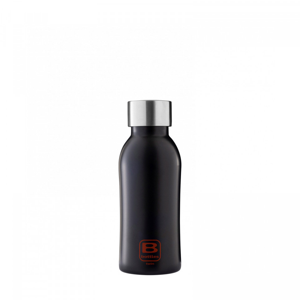 Mat Black - B Bottles TWIN 350 ml