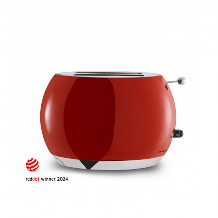 Toaster - colour Red - finish Plain