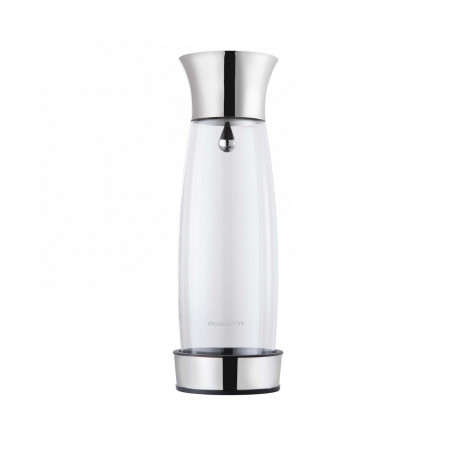 Glass carafe with cooling base - colour Transparent - finish Transparent
