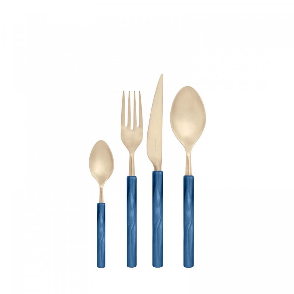 Mediterraneo Champagne - Set 24 pezzi in scatola regalo con finestra
