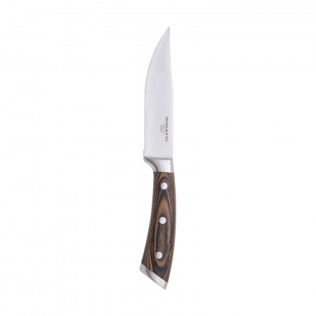 Coltello bistecca con lama liscia - colore Acciaio - finitura Satinato