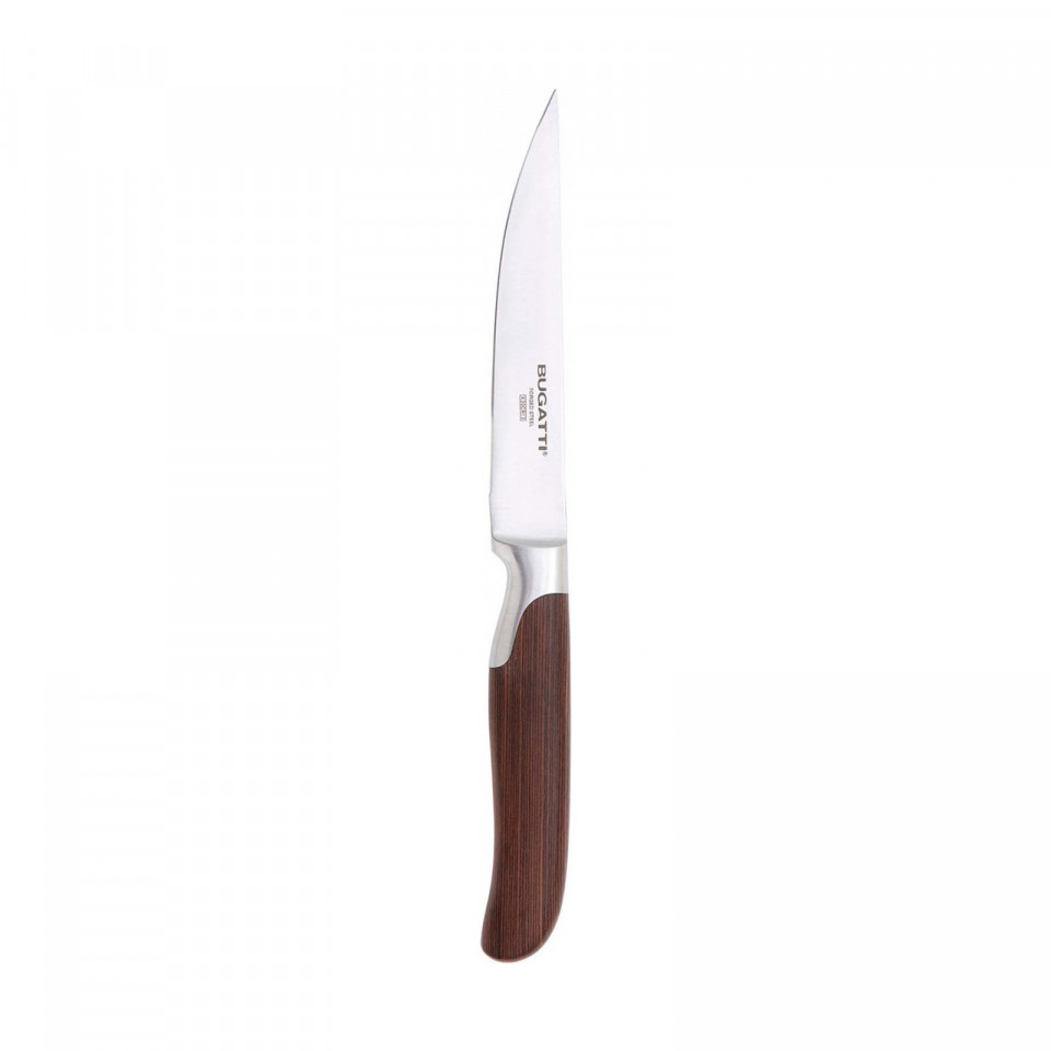 En Cruz Pakka - Steak knife with flat blade