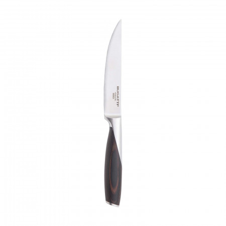 Coltello bistecca con lama liscia - colore Acciaio - finitura Satinato