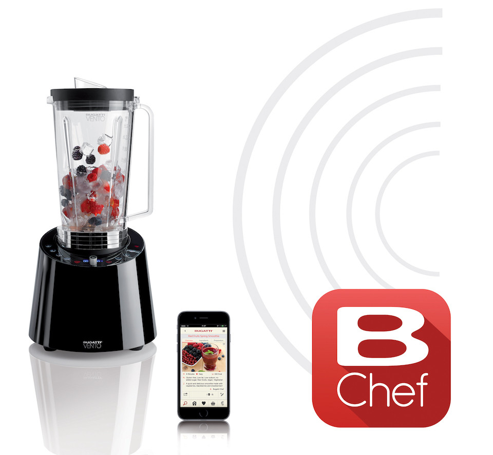Vento Frullatore di potenza Bugatti B Chef App